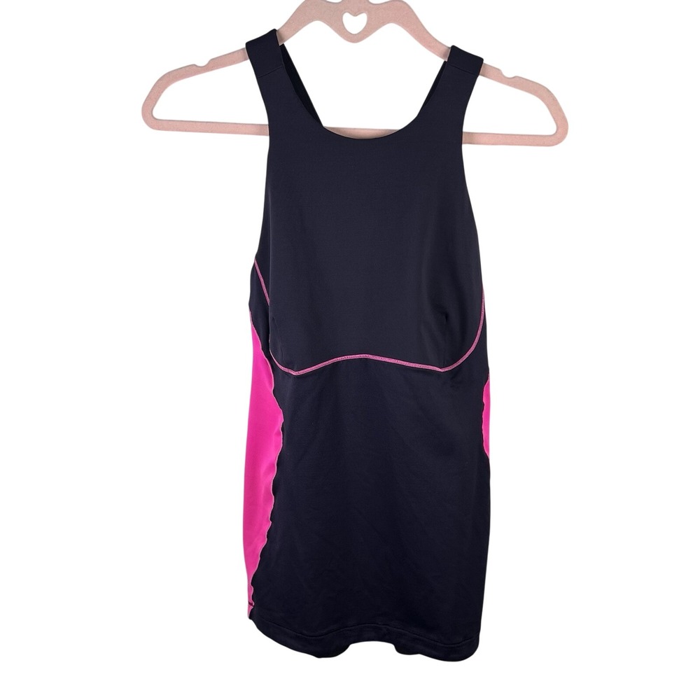 Lululemon‎ Spin It To Win It Tank Top Built in Bra Womens 6 Purple Activewear